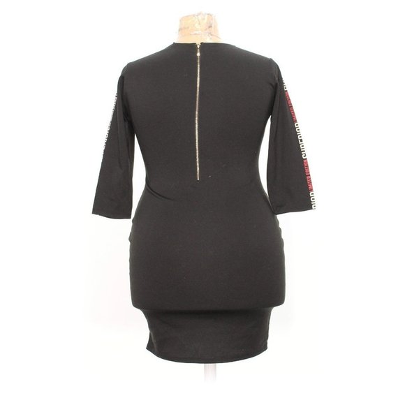 Redfox Black Bodycon Dress — 2X — NWOT - Picture 2 of 7